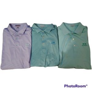 3 Peter Millar Polos